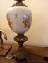 ретро бронзова настолна лампа , снимка 5