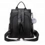 РАЗПРОДАЖБА! Дамска раница Aschley, еко кожа, черна, снимка 2