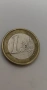 Евро Монета вижда се номинала., снимка 5