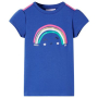 Детска тениска, кобалтовосиня, 140(SKU:11113, снимка 1 - Детски тениски и потници - 44877146