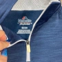 Дамска спортна блуза Majestic с 1/4 цип тъмносиньо размер S, снимка 2