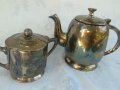 Поднос,чайник,захарница, чашки Антика!, снимка 4