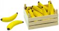 Детска дървена играчка щайга с банани Goki Bananas Fruit Crate Toy 51670, снимка 1 - Образователни игри - 32571087