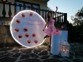 Светеща арка с балони за 30 - ти рожден ден и декорации за Варна