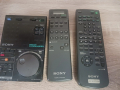 Лот дистанционни Sony за dat video cd tuner tape phono, снимка 1
