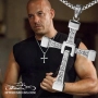 Метално колие с Кръст-''Fast & Furious'', снимка 1
