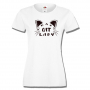 Дамска тениска Crazy Cat Lady,Котки,Животни,Развлекателни