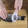 Уред за почистване на риба иструмент за чистене на люспи стъргалка за люспи, снимка 3