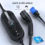 Tera Smart Portable EV Charger 7.6kW Type 2 EV Charger CE & TÜV 32A 240V APP WiFi Bluetooth, снимка 2