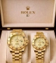 Rolex Комплект Мъжки И Дамски Часовник Ролекс - Налични Различни Цветове Код SK945, снимка 6