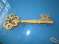 закачалка немска месинг /ключ/314-0, снимка 3