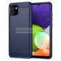 Samsung Galaxy A03 Противоударен Силиконов Гръб - Карбон, снимка 15