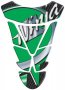 Стикер за резервоар KAWASAKI NINJA зелен, размер: 140x195, снимка 1 - Аксесоари и консумативи - 36766606