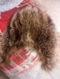 Шапка естествен косъм лисица за малко детенце,тип ушанка, снимка 1 - Шапки - 43717280