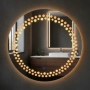 Луксозно огледало с LED осветление и сензорна технология , снимка 2