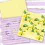 Дигитална хартия дизайнерска скрапбук хартия "Лавандула и лимон Lavender and lemon", снимка 4