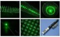 50mW Зелен лазер с 5 дискотечни приставки