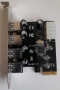 Контролер PCI-E към USB 3.0, 4 port, снимка 3