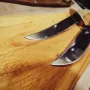Ловни ножове с рог от Антилопа много остри от колекция , снимка 14