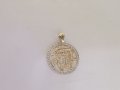 Златен медальон машаала , снимка 1 - Колиета, медальони, синджири - 37433680