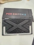 Nintendo Switch 2 Grip Case – тънък защитен кейс с X-pattern дизайн за конзола и Joy-Cons, черен, снимка 9