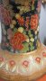 Голяма красива порцеланова ваза ръчно рисувана, снимка 6