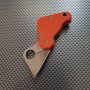 Мини нож с клипс за колан в стил Spyderco , снимка 1 - Ножове - 39324129