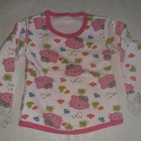 Ватирани блузки, 2г., снимка 2 - Бебешки блузки - 28009417