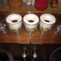 Оригинални фирмени чаши на водка ALASKA, снимка 2 - Чаши - 37713837