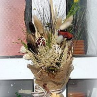 Сухи цветя в зебло, снимка 5 - Подаръци за жени - 43758138