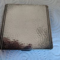 Стара посребрена кутийка пудра вносна, снимка 3 - Други ценни предмети - 39230632