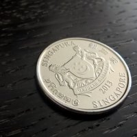 Mонета - Сингапур - 20 цента | 2013г., снимка 2 - Нумизматика и бонистика - 26413316