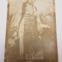 Пощенса картичка-българска носия 1919г., снимка 2 - Филателия - 27343601