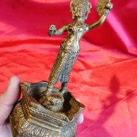 Бронзова  Фигура , Статуетка ,Индуистка Богиня ,Кали ,Буда , снимка 9 - Антикварни и старинни предмети - 35272096
