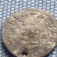 Сребърна монета дуариус 1604г. Леополд първи Кремниц Унгария 13661, снимка 6 - Нумизматика и бонистика - 42968538