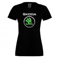 Дамска тениска SKODA, снимка 1 - Тениски - 32852199