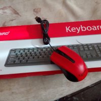 клавиатура и мишка, комплект, с кабел USB, GENBIRD, снимка 1 - Клавиатури и мишки - 43194780