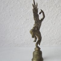 Индия божество метал бронз фигура пластика статуетка, снимка 9 - Антикварни и старинни предмети - 28965602