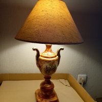 италианска порцеланова нощна лампа Ромео и Жулиета , снимка 3 - Настолни лампи - 43625725