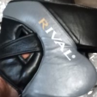 каска за бокс нова Ривал  естествена кожа с връзки и лепки размер м-л, снимка 4 - Бокс - 43604560