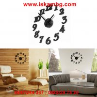 Стенен часовник WatchOn 3D ефект, Стикер - код 4202, снимка 17 - Други стоки за дома - 26899665