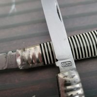 Лот антикварни сгъваеми ножове MIKOV , снимка 3 - Колекции - 43242964