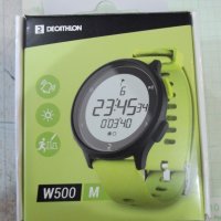 Часовник с хронометър за бягане "W500M" жълт нов, снимка 1 - Други - 38175939