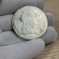 1 кроненталер 1796 г, Австрийска Нидерландия - сребърна монета, снимка 7 - Нумизматика и бонистика - 43474167