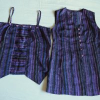 Комплект блузка с презрамки и туника без ръкави, снимка 10 - Комплекти - 26759324