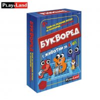 PlayLand Детска игра Букворед с животни L-179, снимка 1 - Игри и пъзели - 39524934