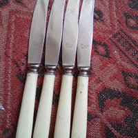 4 Ножчета стари СССР неръждавейка Кухненски ножчета за Масло 31956, снимка 7 - Прибори за хранене, готвене и сервиране - 38037496