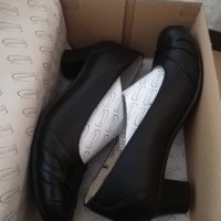 Черни нови дамски обувки „Кристиян Шуус“ от естествена кожа №41, снимка 8 - Дамски елегантни обувки - 38510530