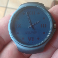 Часовник. United colours of benetton. Бенетон. Blue watch. , снимка 5 - Мъжки - 44858265