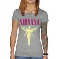  Рок тениска Nirvana Дамски и Мъжки 7 модела, снимка 9 - Тениски - 28247290